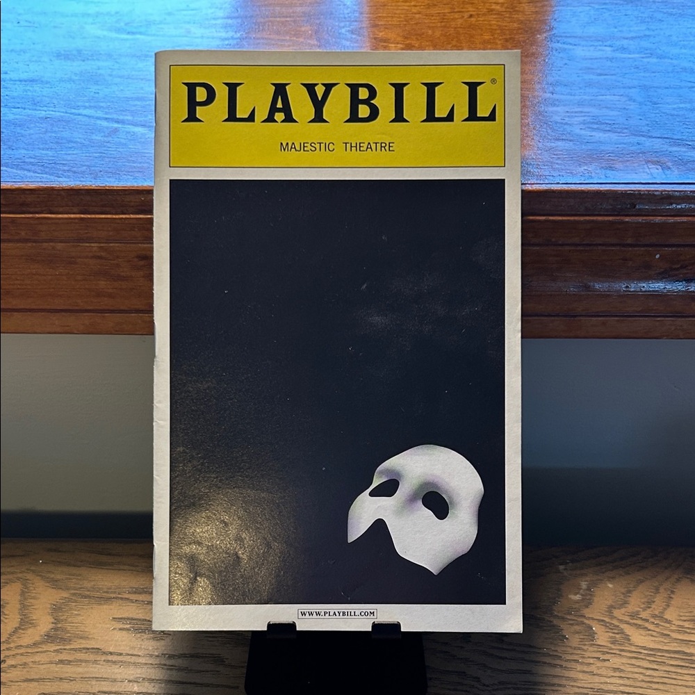 Phantom of the Opera 2007 Broadway Playbill – Majestic Theatre Howard McGillin